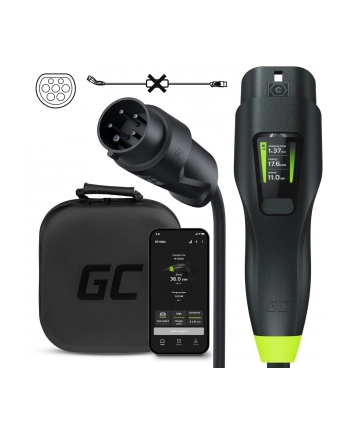 Green Cell Habu Ładowarka mobilna EV 11 kW 7 m Typ 2 CEE nr 2
