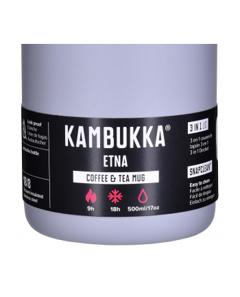 Kambukka kubek termiczny Etna 500ml - Uncertain Grey