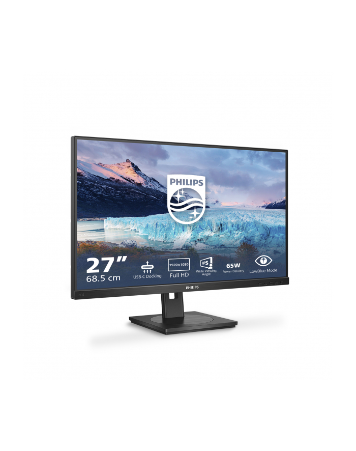 PHILIPS 273S1/00 27inch FHD FHD IPS 16:9 300cd/m2 75Hz HDMI główny