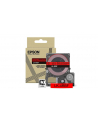 EPSON Colour Tape Fluorescent Red/Black 12mm 5m LK-4RBF - nr 1