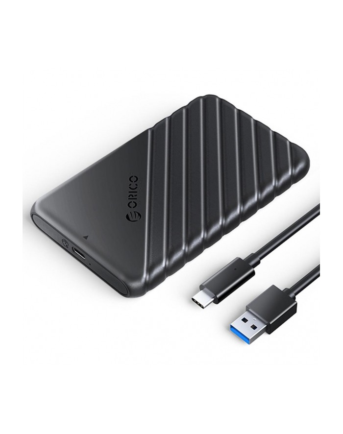 ORICO OBUDOWA DYSKU 2,5''; USB-C 31 6GBPS, CZARNA główny
