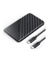 ORICO OBUDOWA DYSKU HDD/SSD USB-C 31 6GBPS,CZARNA - nr 1