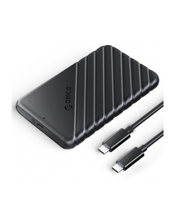 ORICO OBUDOWA DYSKU HDD/SSD USB-C 31 6GBPS,CZARNA