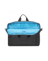 RIVACASE TORBA NA LAPTOP 15,6-16 ALPENDORF ECO, CZARNA, MATERIAŁ WODOODPORNY, EKO RPET, KIESZENIE NA SMARTFON, DOKUM,AKCES - nr 19