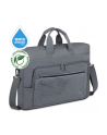 RIVACASE TORBA NA LAPTOP 15,6-16 ALPENDORF ECO, SZARA, MATERIAŁ WODOODPORNY, EKO RPET, KIESZENIE NA SMARTFON, DOKUM, AKCES - nr 1