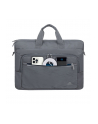 RIVACASE TORBA NA LAPTOP 15,6-16 ALPENDORF ECO, SZARA, MATERIAŁ WODOODPORNY, EKO RPET, KIESZENIE NA SMARTFON, DOKUM, AKCES - nr 5