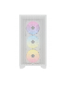 CORSAIR 3000D RGB Tempered Glass Mid Tower White - nr 11