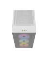 CORSAIR 3000D RGB Tempered Glass Mid Tower White - nr 12