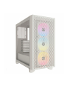 CORSAIR 3000D RGB Tempered Glass Mid Tower White - nr 15