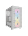 CORSAIR 3000D RGB Tempered Glass Mid Tower White - nr 32