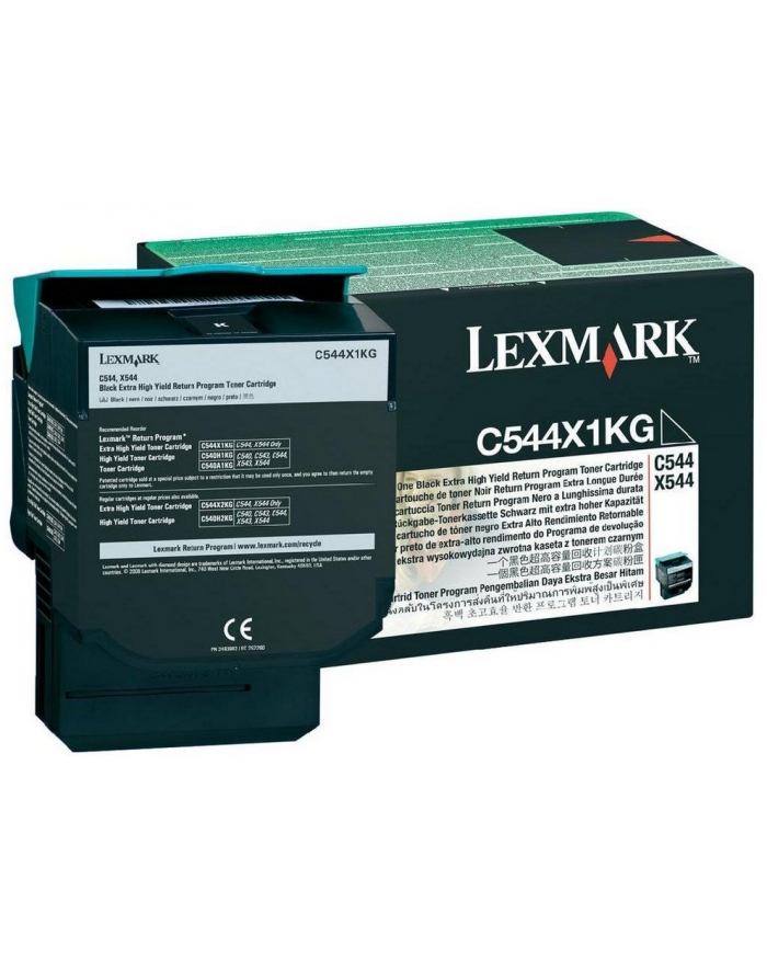 Lexmark Toner C544X1KG Black główny