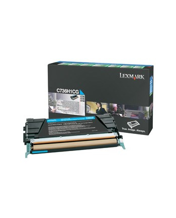 Lexmark Toner C736H1CG Cyan