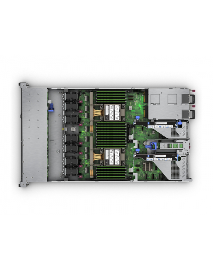 hewlett packard enterprise HPE ProLiant DL360 Gen11 Intel Xeon Silver 4410Y 2.0GHz 12-core 1P 32GB-R MR408i-o NC 8SFF 800W PS Server główny