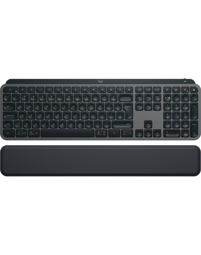 LOGITECH MX Keys S - GRAPHITE - (US) INTL - BT - N/A - INTNL-973 - PLUS PALMREST główny