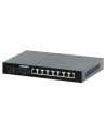 INTELLINET 8-Port 2.5G Ethernet PoE+ Switch 8x10/100/1000/2500 Mbps PSE PoE+ Ports 100W PoE Power Budget Unmanaged Wall-mount Option - nr 20