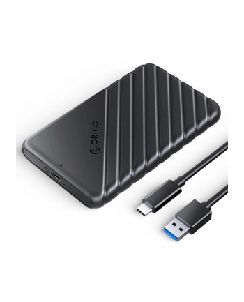 ORICO OBUDOWA DYSKU 2,5''; USB-C 31 6GBPS, CZARNA