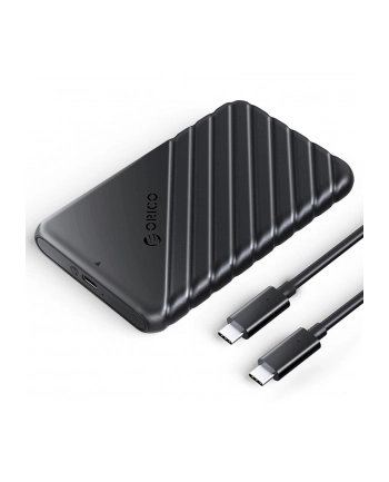ORICO OBUDOWA DYSKU HDD/SSD USB-C 31 6GBPS,CZARNA