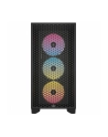 CORSAIR 3000D RGB Tempered Glass Mid Tower Black - nr 12
