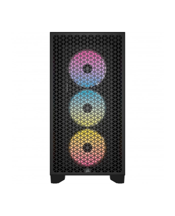 CORSAIR 3000D RGB Tempered Glass Mid Tower Black