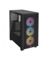 CORSAIR 3000D RGB Tempered Glass Mid Tower Black - nr 79