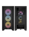 CORSAIR 3000D RGB Tempered Glass Mid Tower Black - nr 80