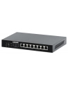 INTELLINET 8-Port 2.5G Ethernet PoE+ Switch 8x10/100/1000/2500 Mbps PSE PoE+ Ports 100W PoE Power Budget Unmanaged Wall-mount Option - nr 20
