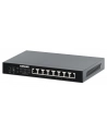 INTELLINET 8-Port 2.5G Ethernet PoE+ Switch 8x10/100/1000/2500 Mbps PSE PoE+ Ports 100W PoE Power Budget Unmanaged Wall-mount Option - nr 22