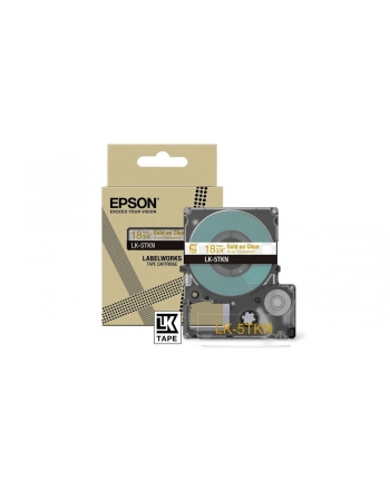 EPSON Metallic Tape Clear/Gold 18mm 9m LK-5TKN nr 1