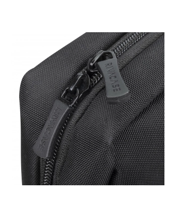 RIVACASE TORBA NA LAPTOP 15,6-16 ALPENDORF ECO, CZARNA, MATERIAŁ WODOODPORNY, EKO RPET, KIESZENIE NA SMARTFON, DOKUM,AKCES nr 1