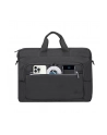 RIVACASE TORBA NA LAPTOP 15,6-16 ALPENDORF ECO, CZARNA, MATERIAŁ WODOODPORNY, EKO RPET, KIESZENIE NA SMARTFON, DOKUM,AKCES - nr 6