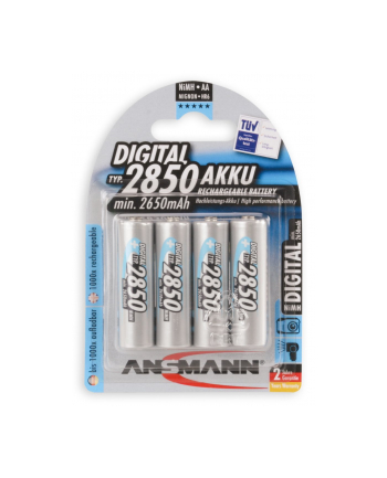 Akumulatorki NiMH 4xAA 2850mAh ANSMANN