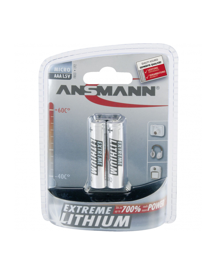 Bateria Extreme Lithium 2xAAA główny