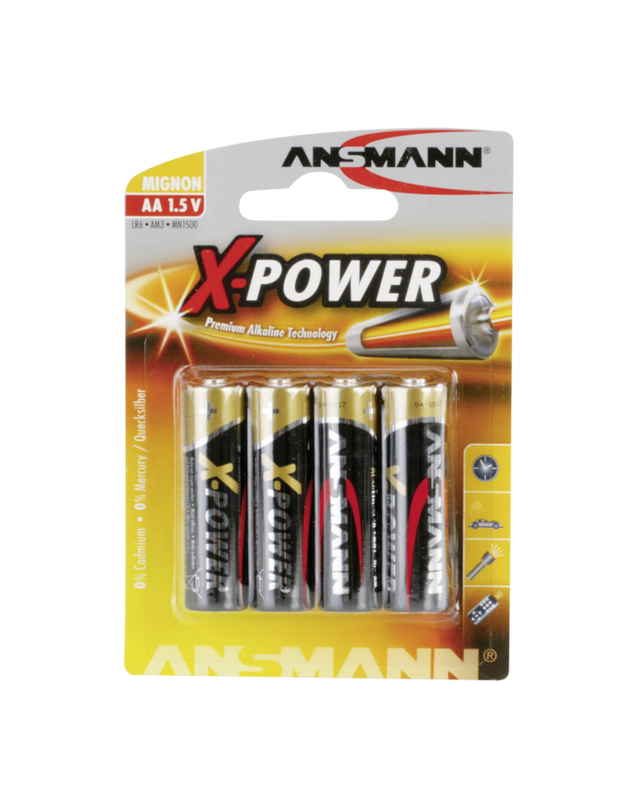 Bateria X-Power alkaliczna 4xAA główny