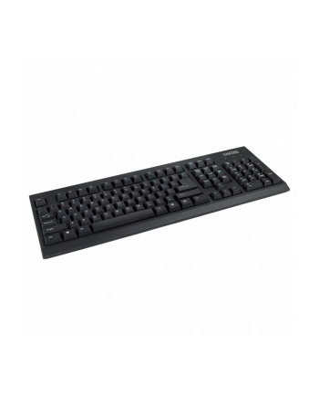 Klawiatura standard slim PS/2 czarny