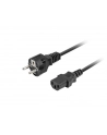 lanberg Kabel zasilający CEE 7/7 -> C320 C13 1.8m prosty, czarny - nr 5