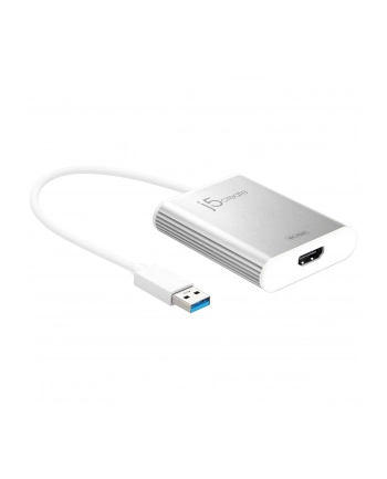 Xxx_J5Create JUA354 zewnętrzna karta graficzna usb Srebrny (JUA354N)