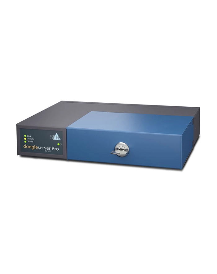 Seh Dongleserver Pro® - Black Blue Ethernet Lan Ieee 802.3,Ieee 802.3Ab,Ieee 802.3U 10,100,1000 Mbit/S 10Base-T,100Bas (M05210) główny