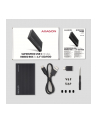 axagon EE25-GTR Obudowa zewnętrzna aluminiowa USB3.2 Gen 2 - SATA 6G 2.5' SSD/HDD - nr 36