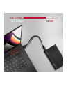 axagon EE25-GTR Obudowa zewnętrzna aluminiowa USB3.2 Gen 2 - SATA 6G 2.5' SSD/HDD - nr 43
