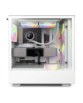 NZXT Chłodzenie wodne Kraken 240 RGB LCD Białe