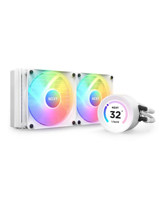 NZXT Chłodzenie wodne Kraken Elite 240 RGB LCD Białe główny
