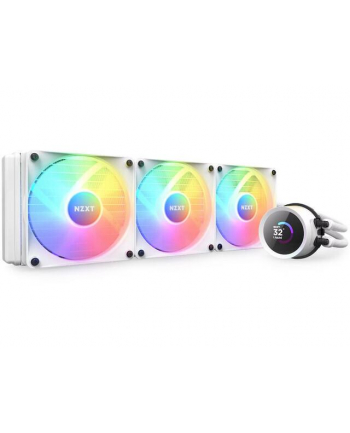 NZXT Chłodzenie wodne Kraken 360 RGB LCD Białe