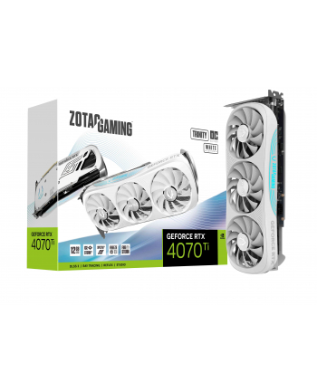 ZOTAC GAMING GEFORCE RTX 4070Ti Trinity OC White Edition 12GB GDDR6X 3xDP 1xHDMI