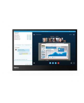 lenovo Monitor 14.0 ThinkVision M14 WLED LCD 61DDUAT6(wersja europejska)