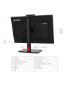 lenovo Monitor 23.8 cala ThinkVision T24v-30 WLED LCD 63D8MAT3(wersja europejska) - nr 2