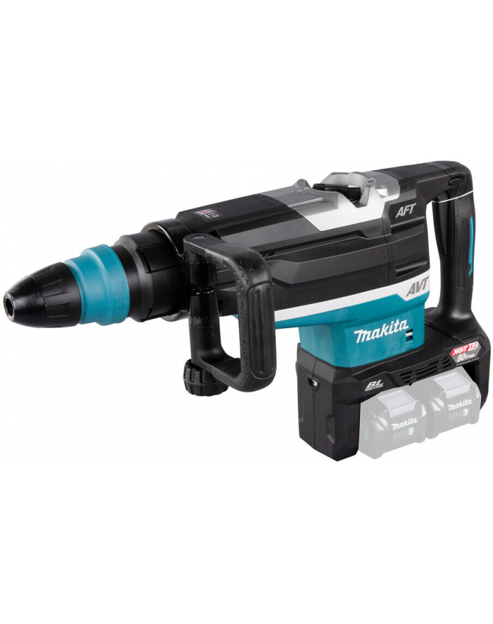 Makita Cordless combi hammer HR006GZ XGT, SDS-max, 80 volts (2x40V), czerwonyary hammer (blue/Kolor: CZARNY, without battery and charger) główny