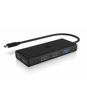 icybox Stacja dokująca IB-DK4011-CPD 9in1,HDMI,DP,CR,TYPE-C