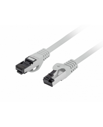 LANBERG patchcord kat.8.1 S/FTP LSZH CU 3m szary