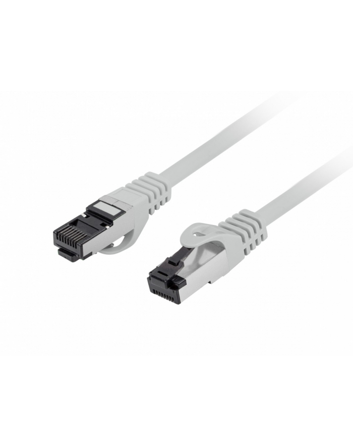 LANBERG patchcord kat.8.1 S/FTP LSZH CU 5m szary główny