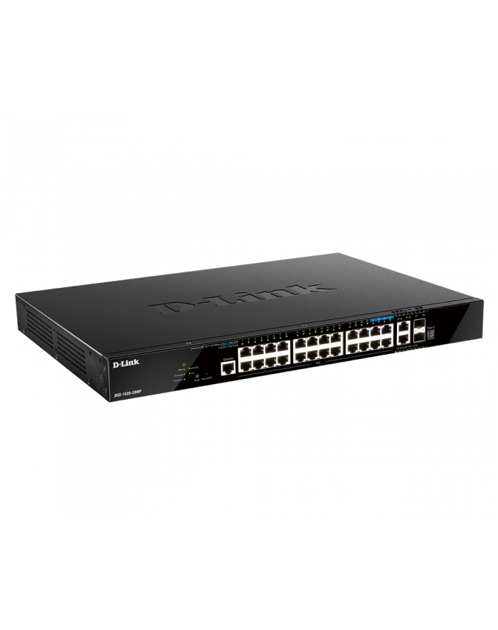 D-LINK DGS-1520-28MP/E 28-Port Smart Managed PoE+ Gigabit Stack Switch 4x 2.5 GE 4x 10G główny